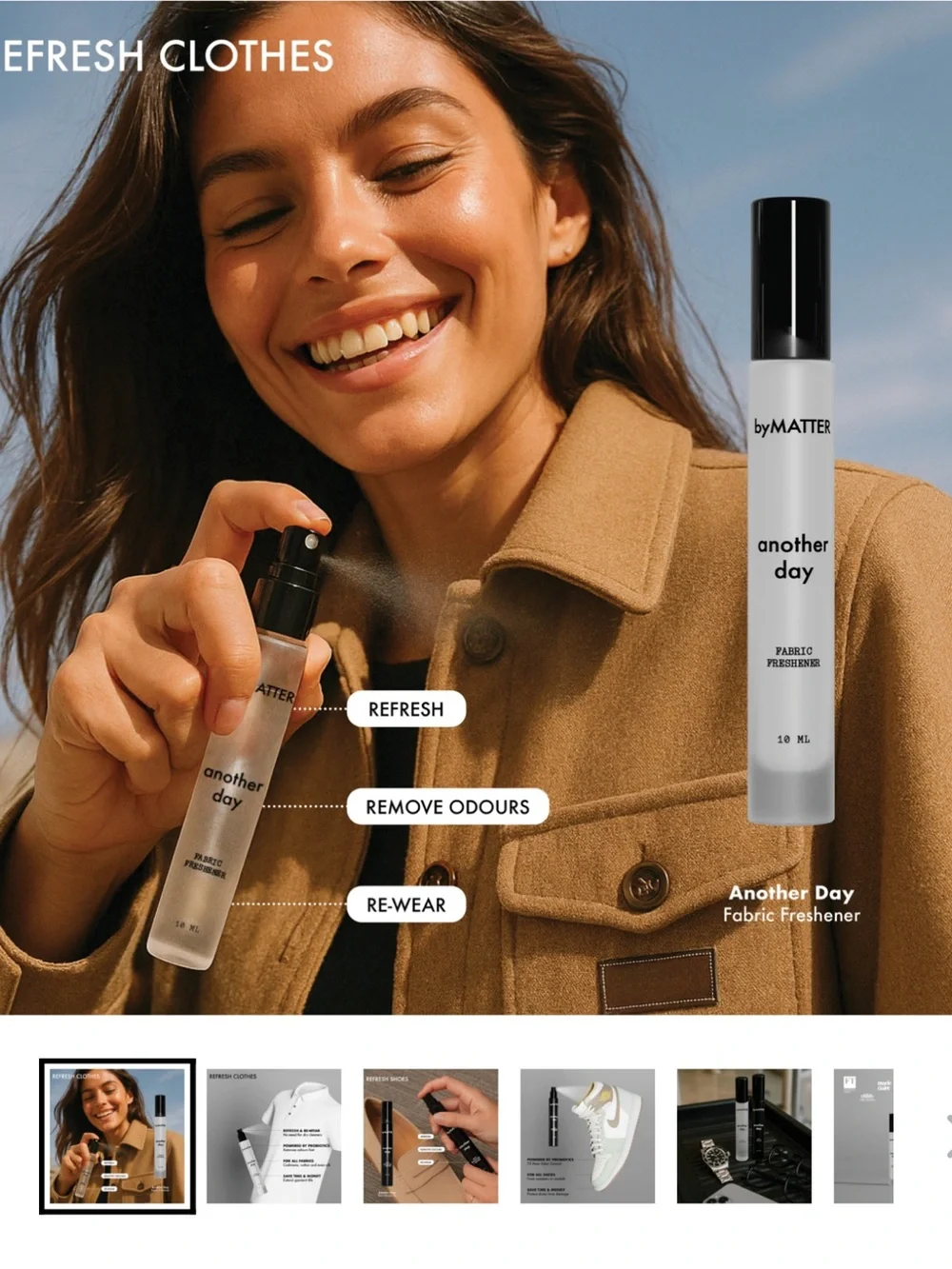 New another day' and 'another step DÚO SET Mini Spray Set by matter
